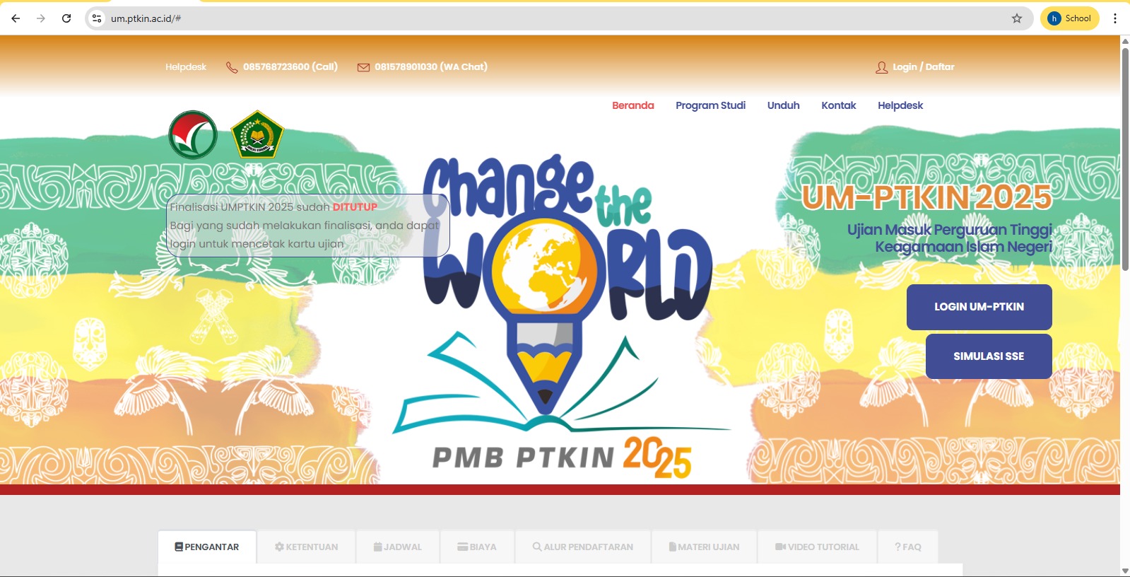 UM PTKIN 2025