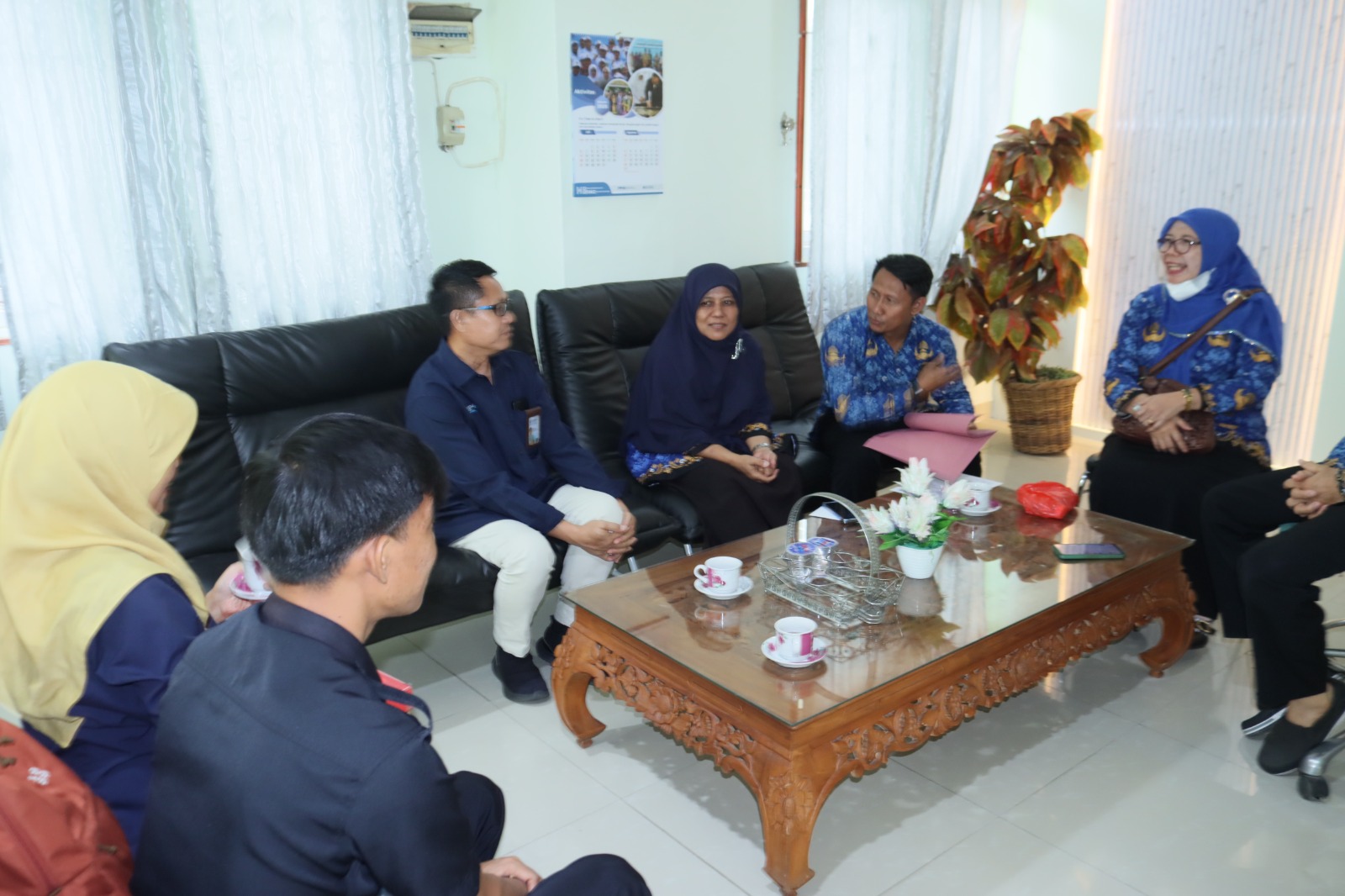 Terima Kunjungan BAlmon 1