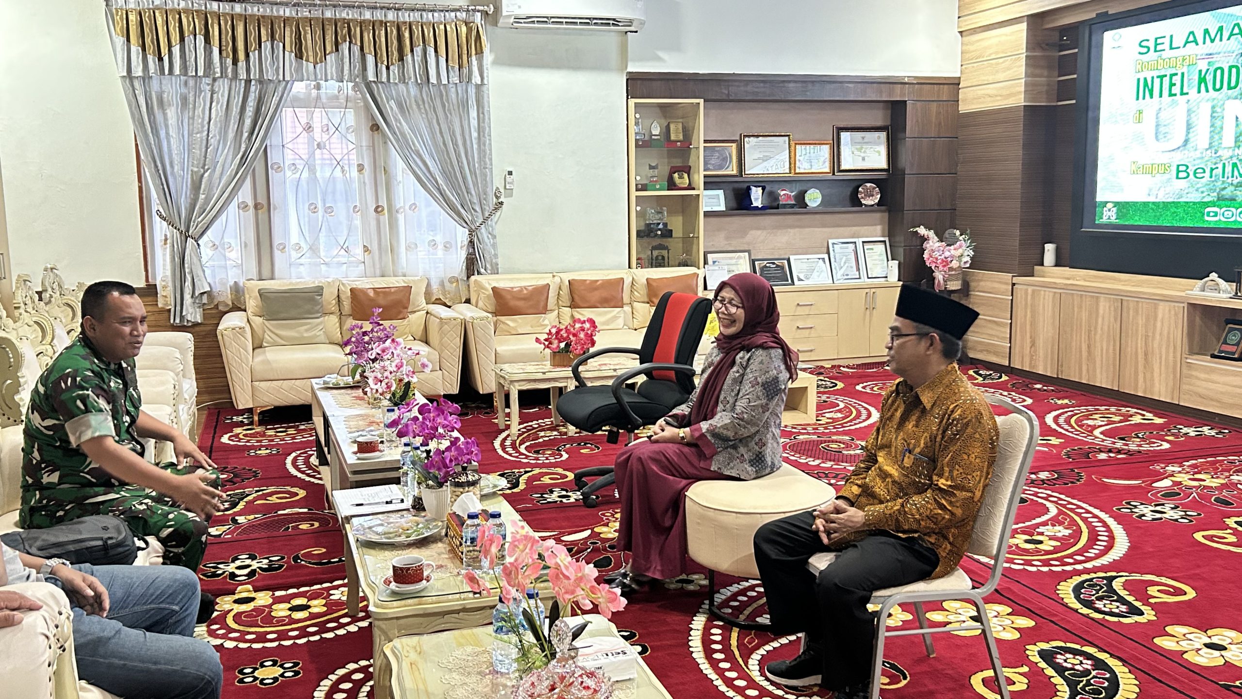 Kunjungan Kodim 4